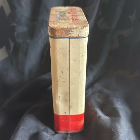 Vintage Mobil Lustre Cloth S/V Design A-381 Socony-Vacuum Oil Company Inc. tin - Picture 2 of 10